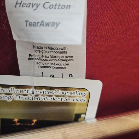 Gildan Men's Red Tshirt - Picture 3 of 5